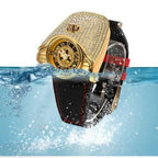 Men's Quartz Watch with Diamond